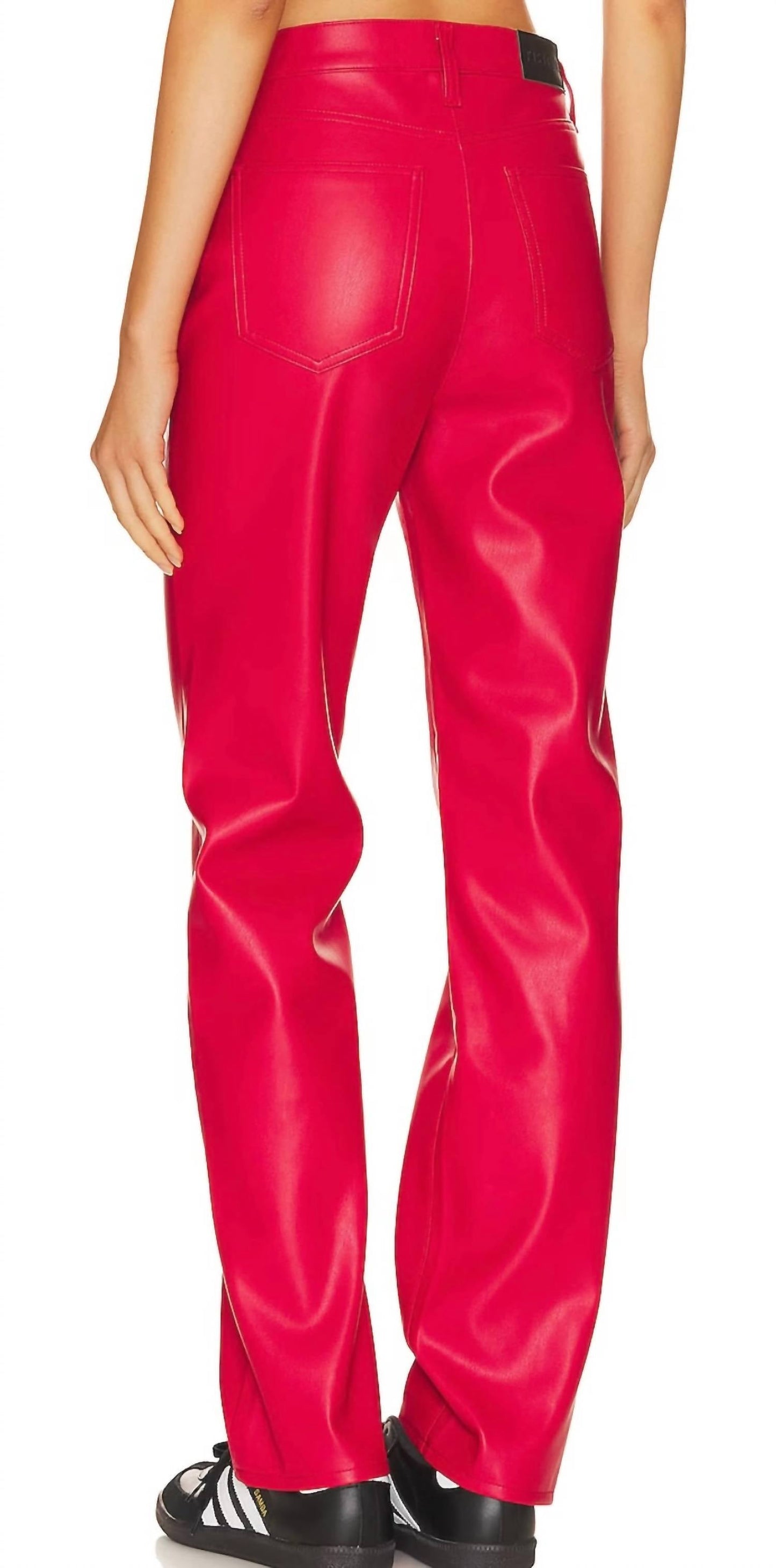 Pistola - Cassie Exposed Zipper Straight Pant