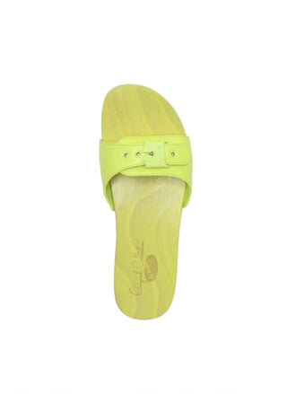 Dr. Scholl'S - Women's Originally Slip On Open Toe Block Heel Detailed Sandals