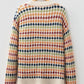 1 The Woman - Dotty Pattern V Neck Sweater Cardigan