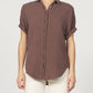 Dear John Denim - Short Sleeve Button Up Top