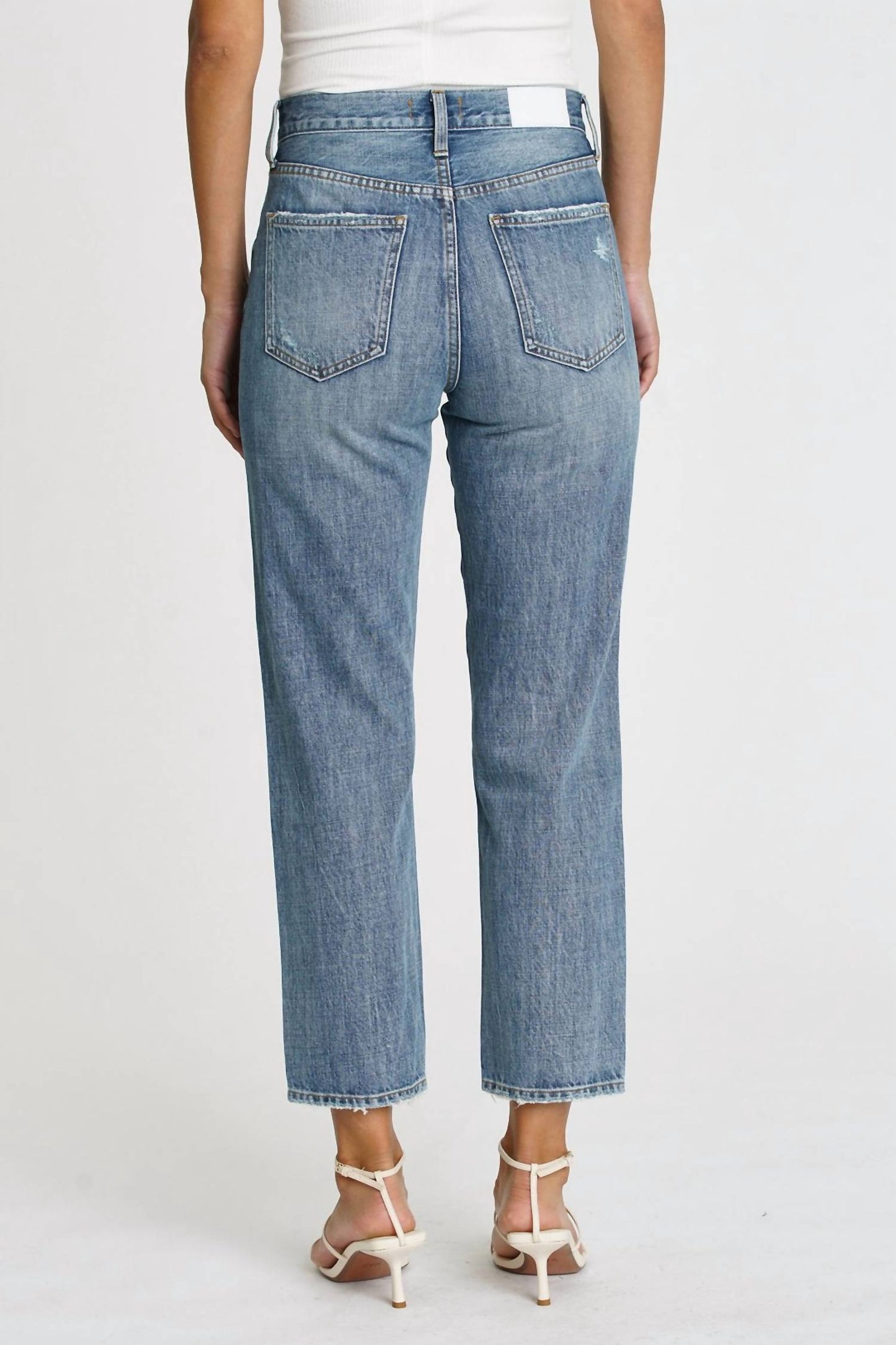 Pistola - Charlie High Rise Straight Jeans