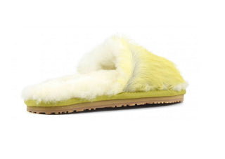 Mou - Women's Long Hair Pony Fur Slide Slipper