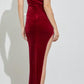 Do+Be - Strapless Asymmetrical Maxi Dress