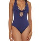 Becca - One Piece Plunge Tie Front