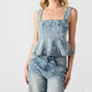 Steve Madden - Penelopi Denim Top