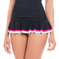 Profile By Gottex Women's Tutti Frutti Strapless Tummy Control Swimsuit Black Size 46