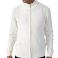 Sean John Men's Full Zip Sweater Jacket White Size X-Large