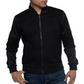 Sean John Men's Lightweight Moto Jacket Black Size XL