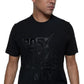 Sean John Men's Positive Vibes Pony Hair Graphic T-Shirt Black Size XXX-Large