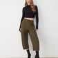 GSTQ Utility Cropped Pant - Green - 8
