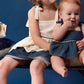Omamimini - Baby Peplum Top with Ties