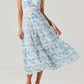 Astr - Pellagia Floral Eyelet Midi Dress