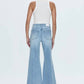 Pistola - Izzy Mid Rise Wide Leg Crop Jean