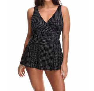 Miraclesuit - Pin Point Aurora Underwire Swimdress - Plus