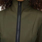 Joseph Ribkoff - Zip Front Cocoon Long Coat