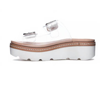 Chinese Laundry - Women's Buckled Platform Wedge Sandal