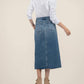 Kut From The Kloth - JEN DENIM A-LINE SKIRT