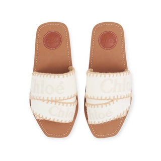 Chloe - Women's Woody Flat Mule