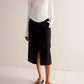 Free People - Wild Roses Midi Denim Skirt