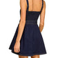 Baby Pink - Women's Denim Dancing Dress