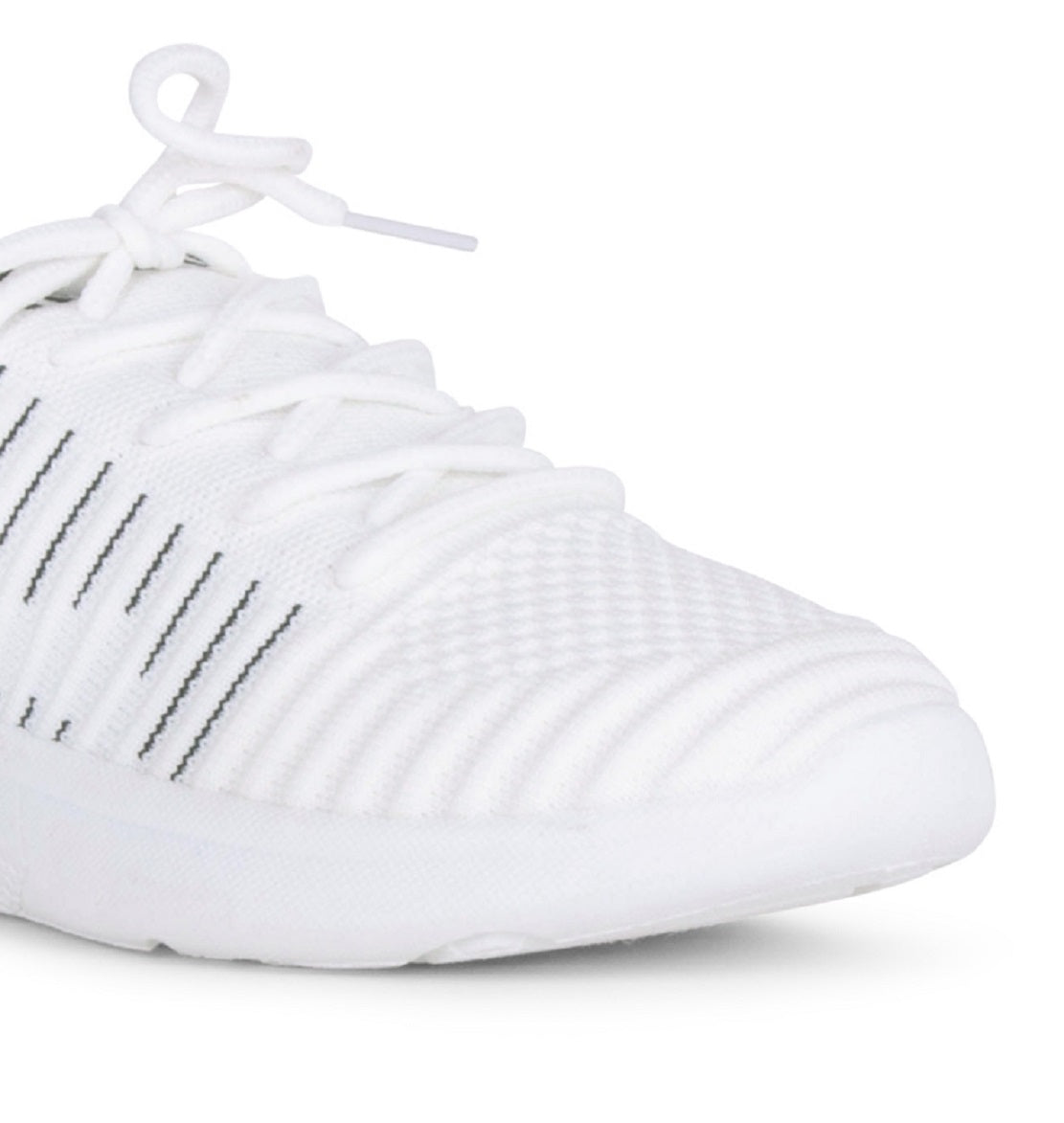 Danskin Women's Stretch Energy Round Toe Lace up Athletic Sneakers White Size 9