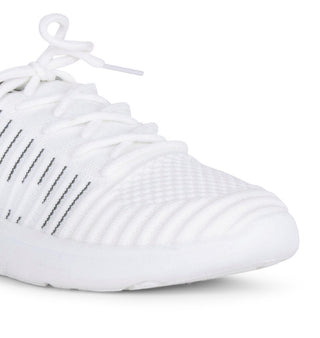 Danskin Women's Stretch Energy Round Toe Lace up Athletic Sneakers White Size 9