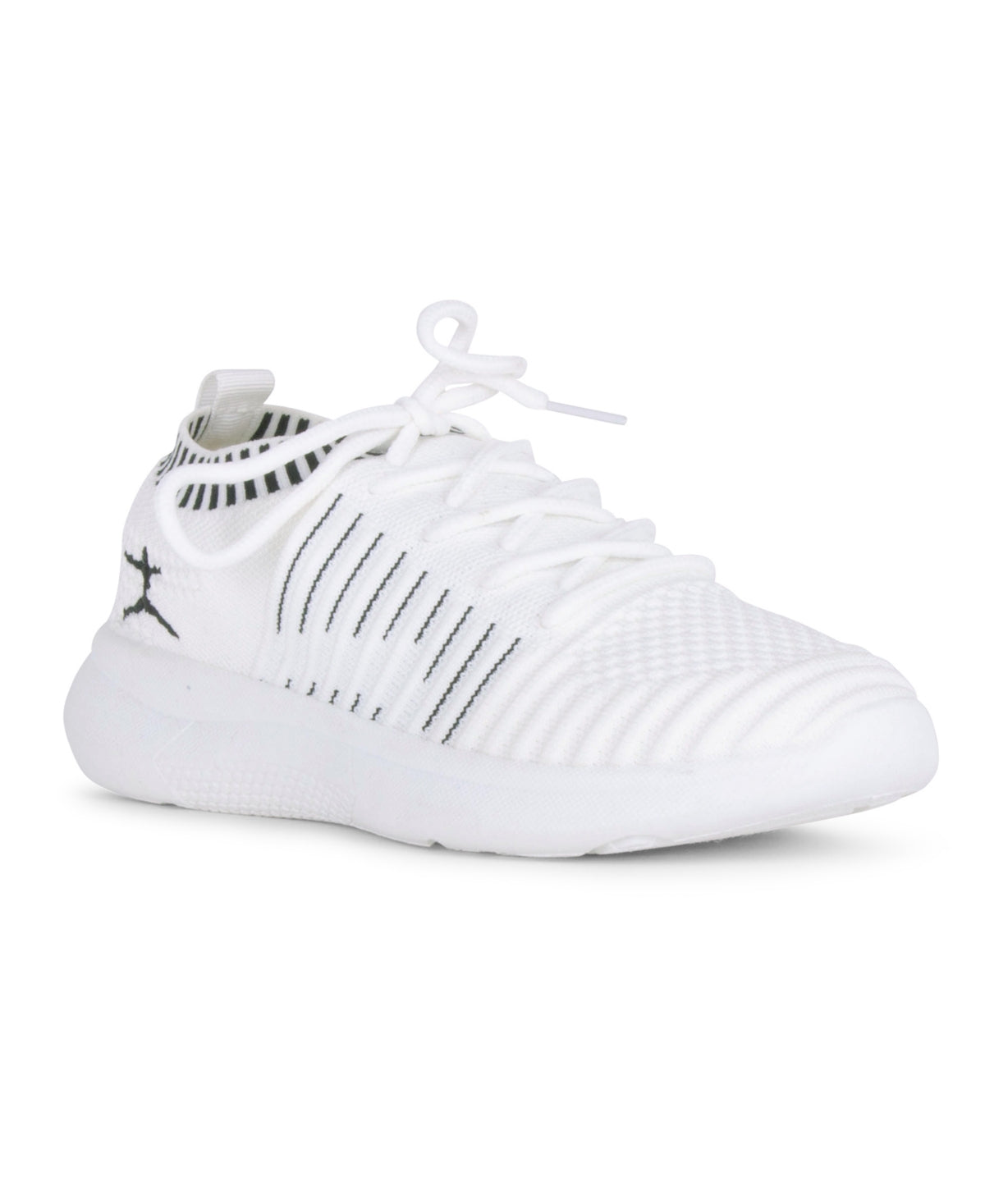 Danskin Women's Stretch Energy Round Toe Lace up Athletic Sneakers White Size 9