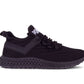 Pony Women's Knit Sneakers Shoes Black Size 7.5M
