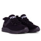 Pony Women's Knit Sneakers Shoes Black Size 7.5M
