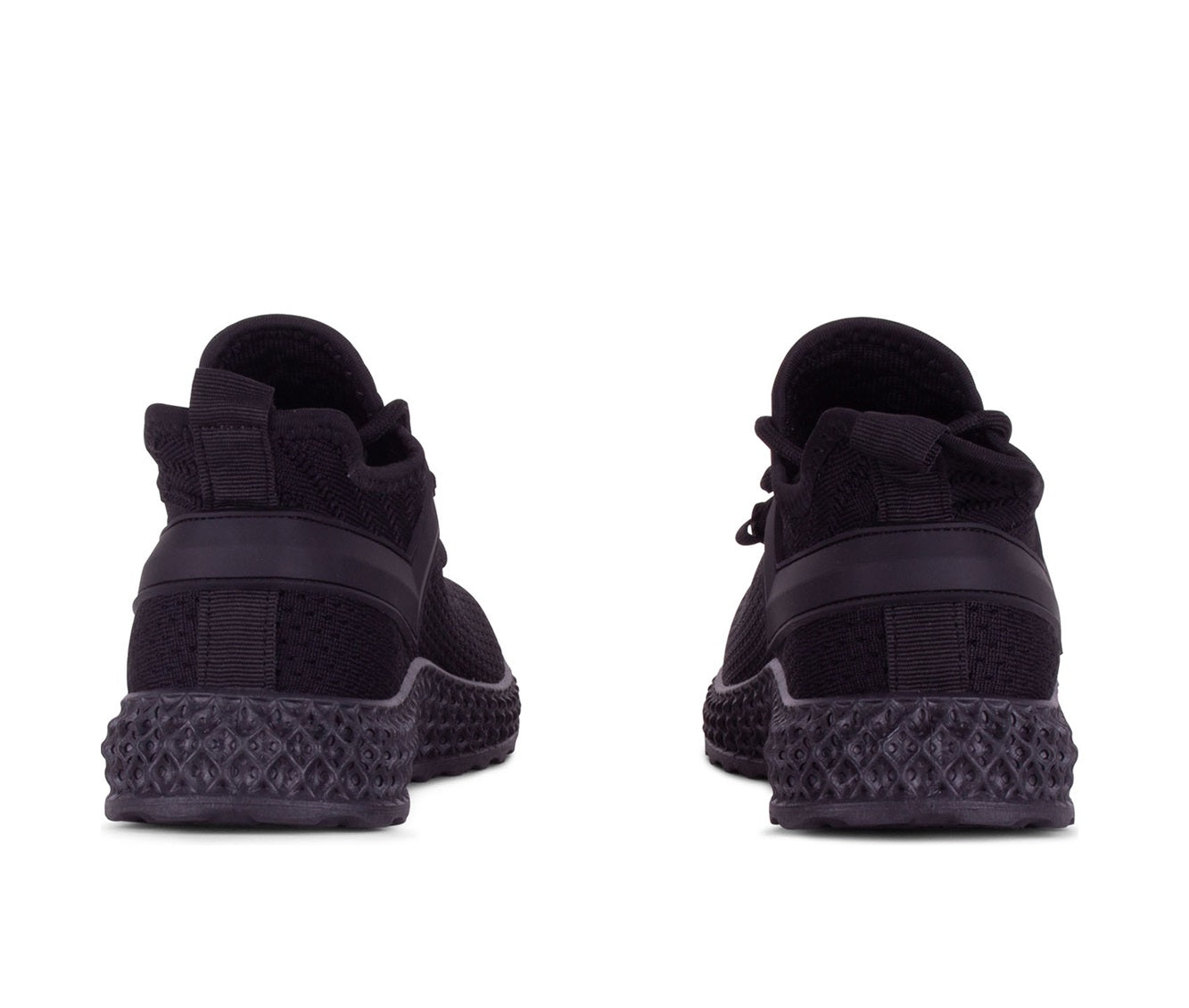 Pony Women's Knit Sneakers Shoes Black Size 7.5M