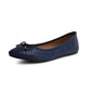 Wanted Women's Bellissa Woven Ballet Flat Shoes Blue Size 8.5M