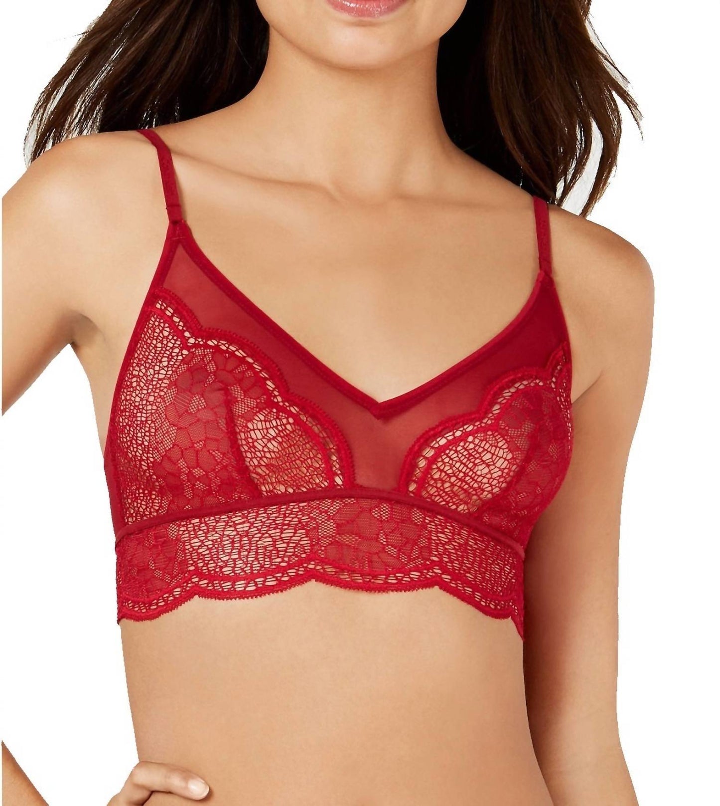Calvin Klein - Crackled Lace Triangle Bralette