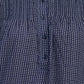 Adrianna Papell - Crewneck Long Sleeves Button Detail Woven Top