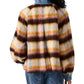 Steve Madden - Kaylen Wool Blend Plaid Mixed Media Jacket