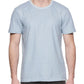 Eleven Paris Men's Cotton Textured T-Shirt Blue Size Small