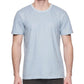 elevenparis Men's Crackle Cotton T-Shirt Blue Size Medium