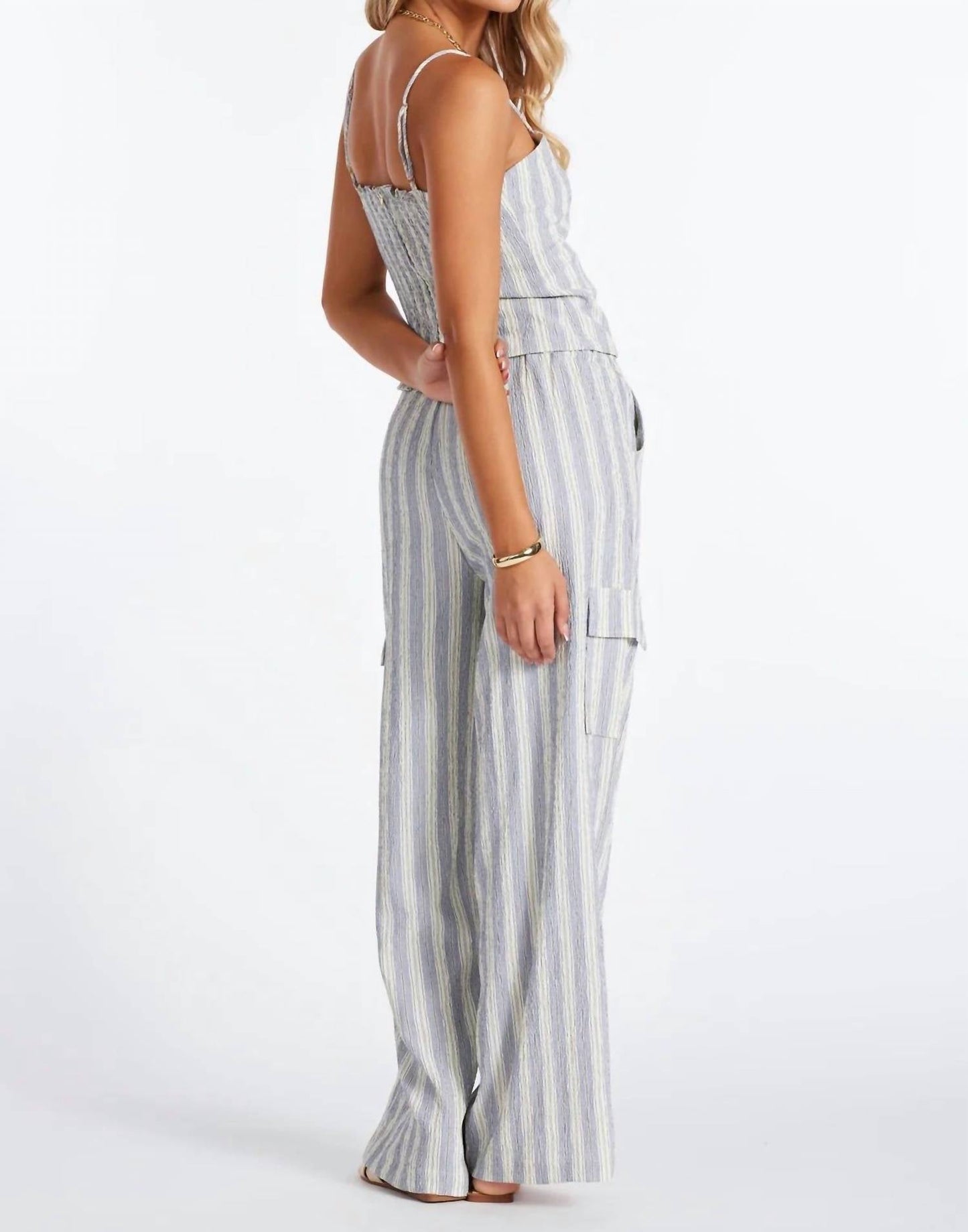 Bishop + Young - Striped Crop Top