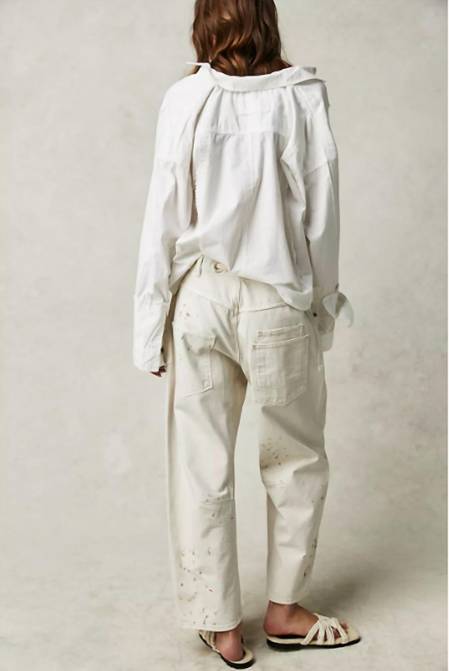 Free People - We The Free Moxie Pull-On Barrel Jeans