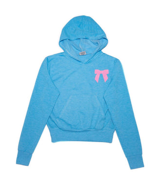 Firehouse - Girl's Pink Gingham Bow Hoodie