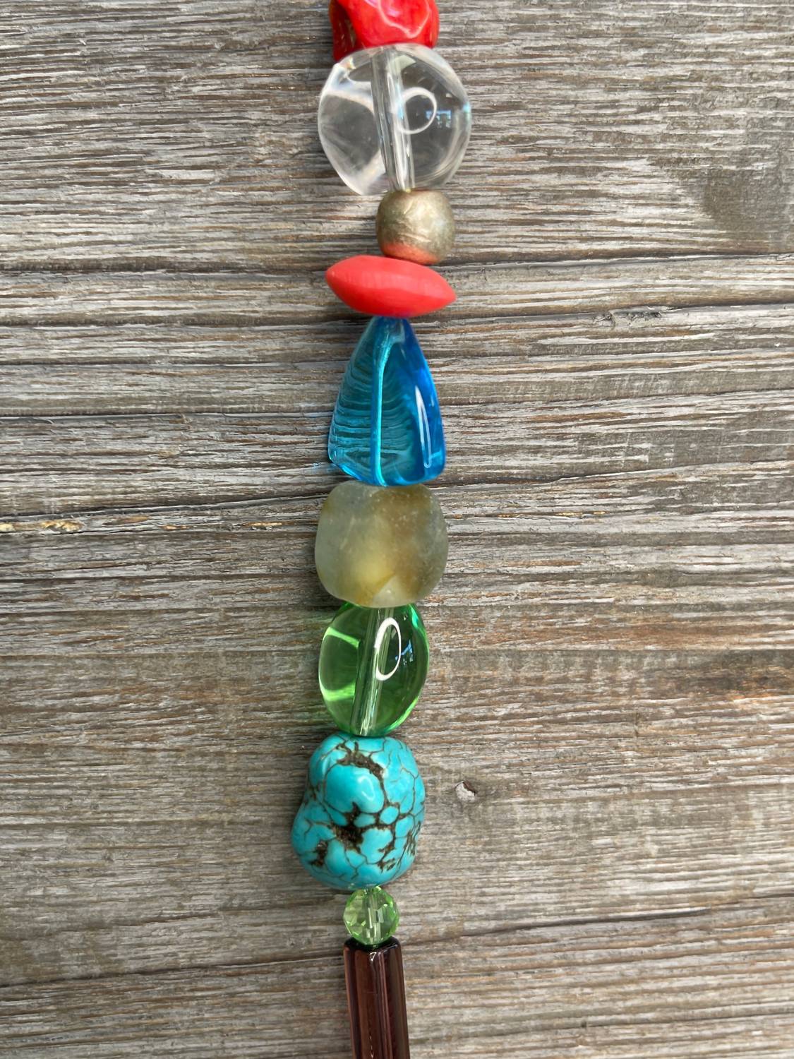 A Rare Bird - Women's Colorful Journey Necklace