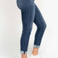 Judy Blue - Tonya Cuffed Slim Fit Jeans