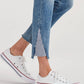7 For All Mankind - ANKLE SKINNY STRIPE KICK JEAN