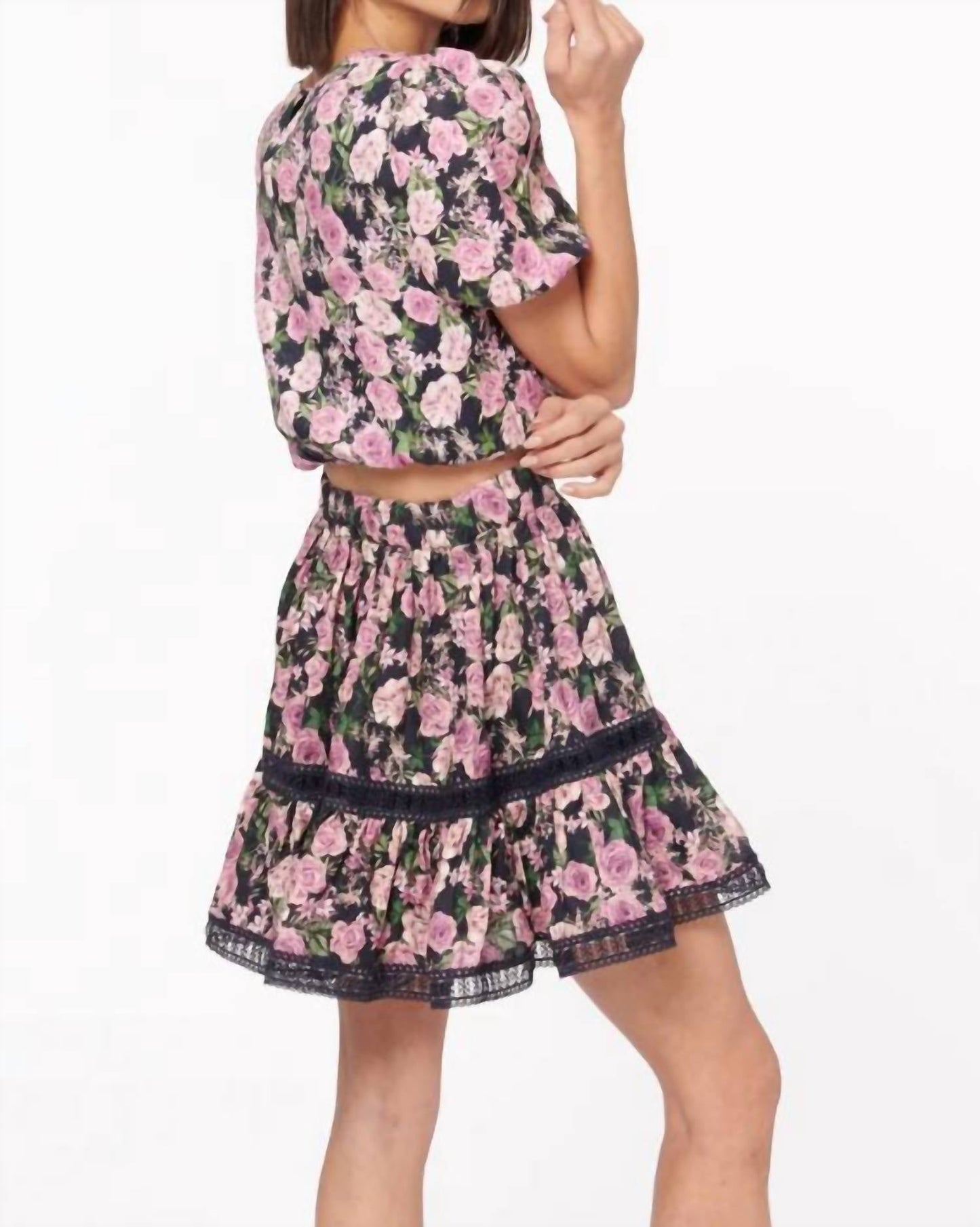 Cami Nyc - Nomiko Floral Mini Skirt