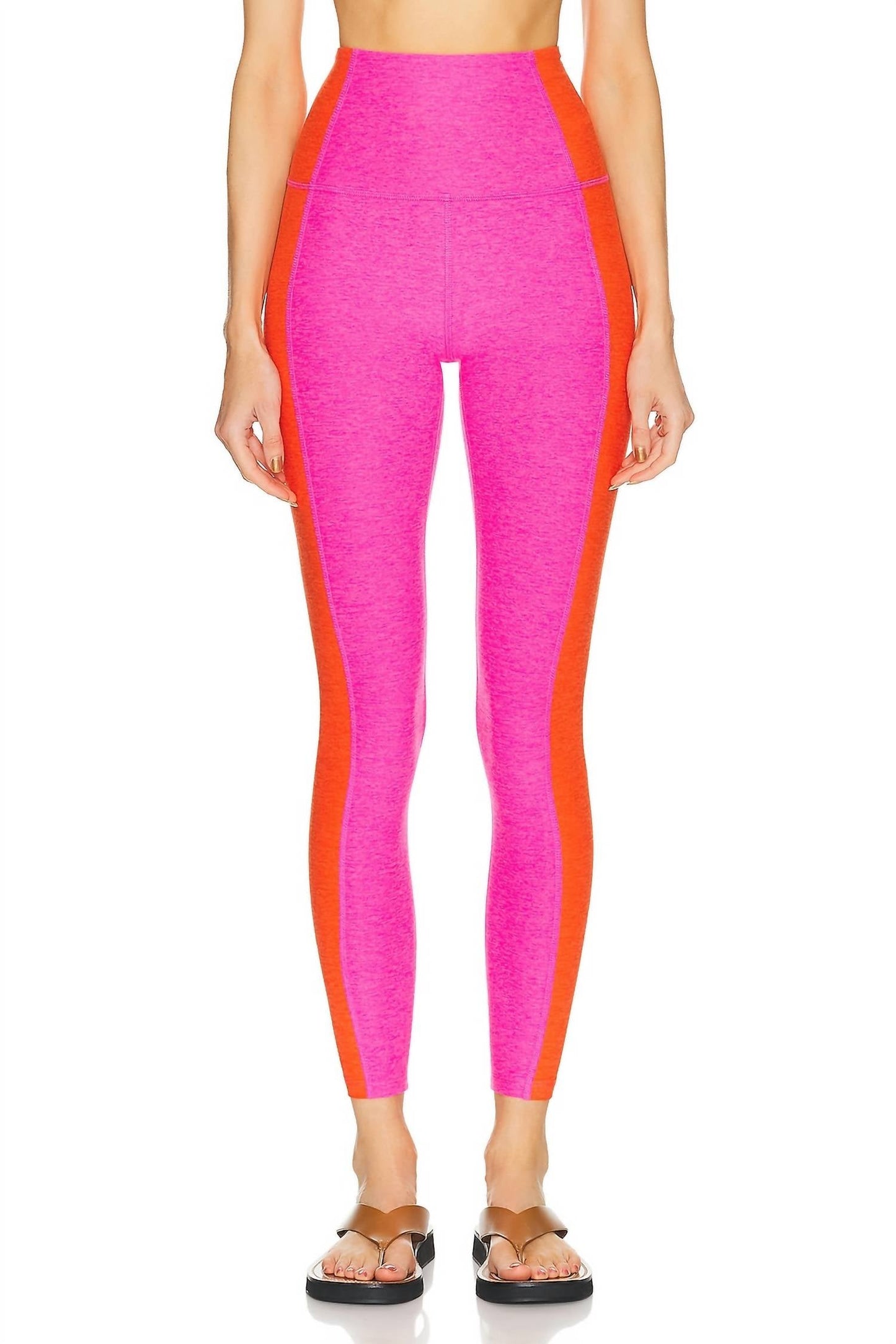 Beyond Yoga - Colorblock High Waisted Midi Legging