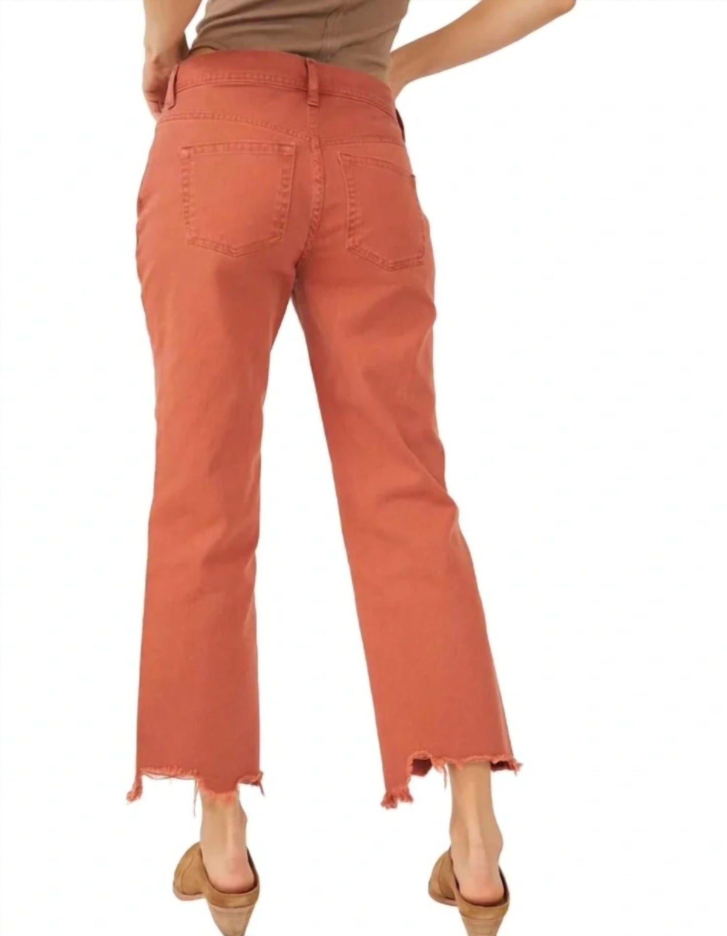 Free People - Maggie Mid Rise Straight Leg Jeans