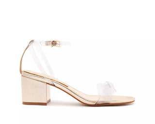 Schutz - Women's Elyda Mid Ankle Strap Block Heeled Sandals