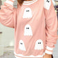 1 The Woman - Ghost Patch Sweatshirt