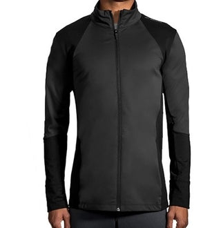 Brooks Men's Turbine Full Zip Black