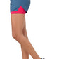 ASICS Women's Cool 2-n-1 3.5inch Short Azure/Pixel Pink