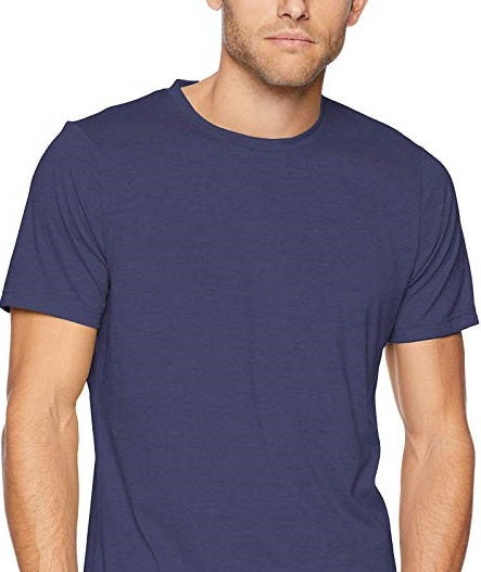 ASICS Men's Solution Dye Short Sleeve Top Azure Small Azure Size Small